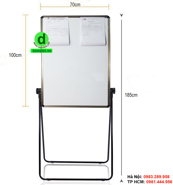 Bảng Flipchart chân gấp chữ U