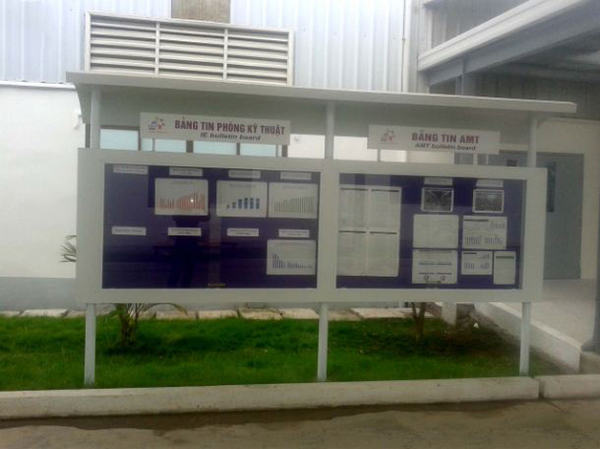 Bảng thông tin nhà máy