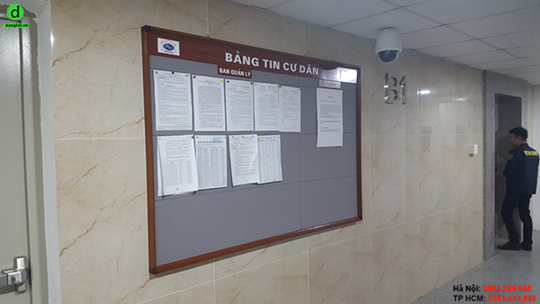 Bảng thông báo tòa nhà
