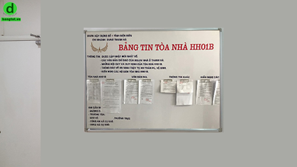 Bảng thông báo cho chung cư