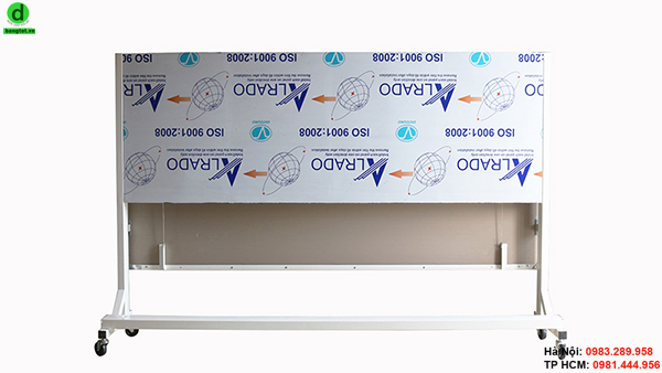 Bảng Từ Trắng Di Động Thay Đổi Chiều Cao – Bảng Trượt Dọc Di Động