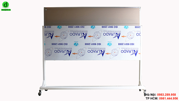 Bảng Từ Trắng Di Động Thay Đổi Chiều Cao – Bảng Trượt Dọc Di Động