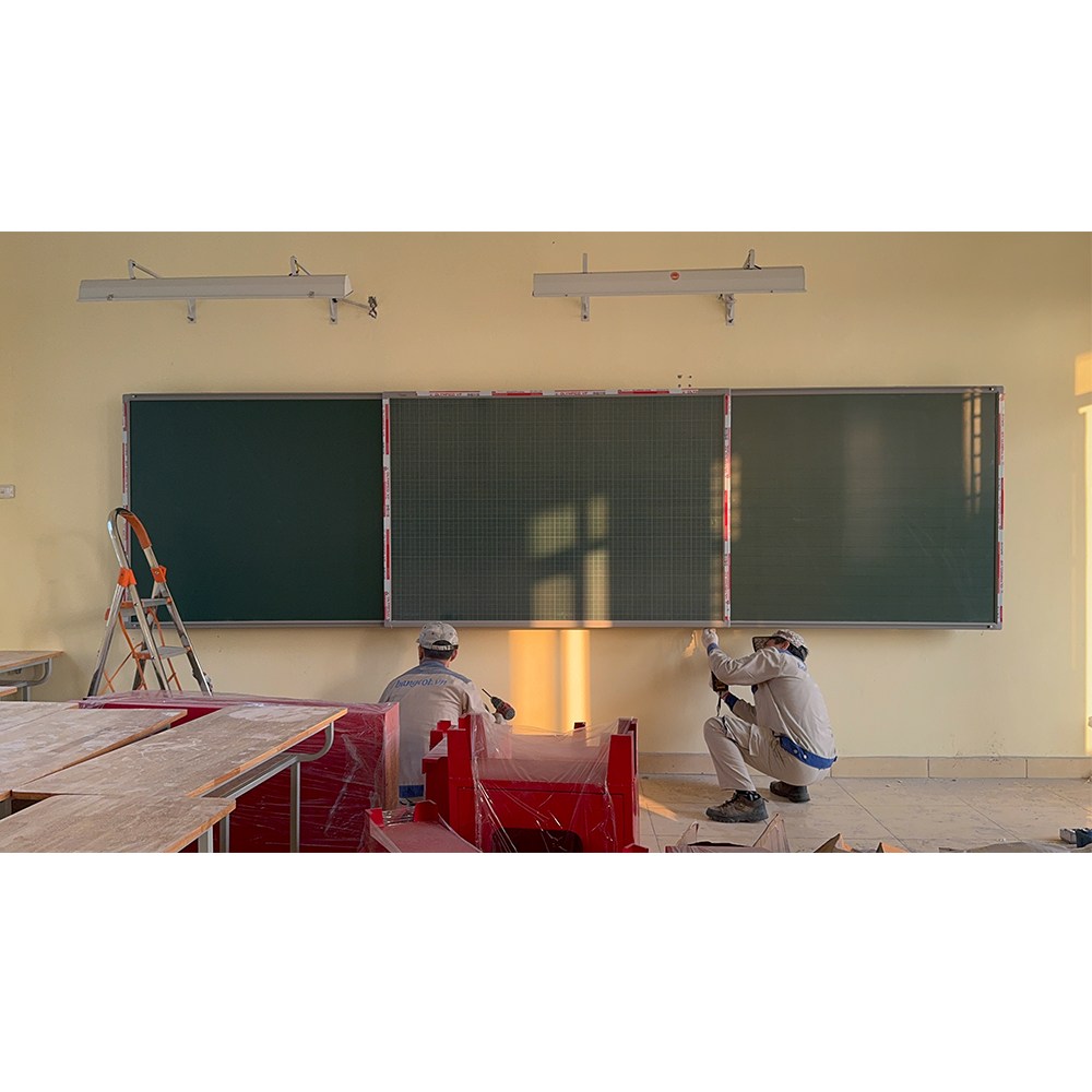 Bảng Trượt Ngang 2 Lớp 3 Tấm Bảng Nguyên Khối Dạy Học