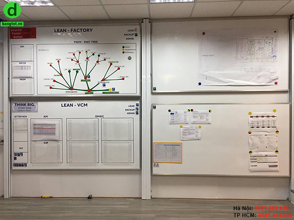 Bảng trượt đôi ở công ty ABB, KCN Tiên Sơn, Bắc Ninh