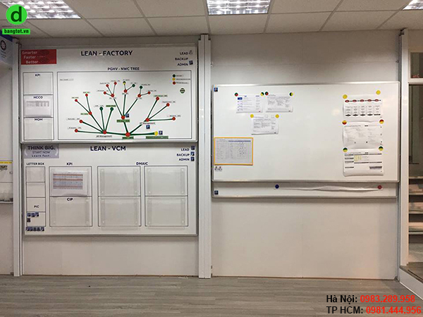 Bảng trượt đôi ở công ty ABB, KCN Tiên Sơn, Bắc Ninh