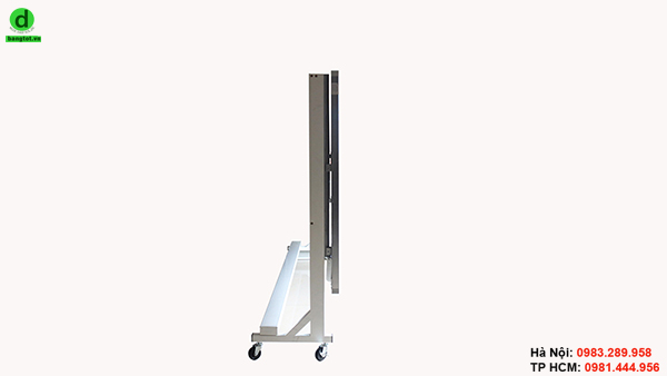 Bảng Từ Trắng Di Động Thay Đổi Chiều Cao – Bảng Trượt Dọc Di Động