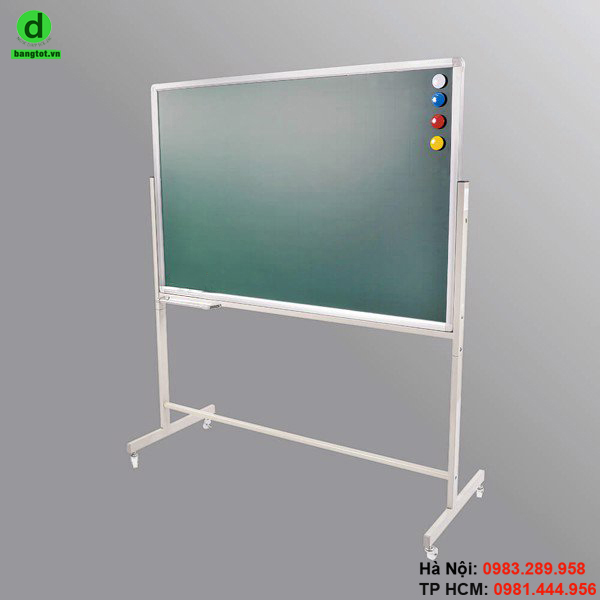 Bảng viết phấn có chân Hàn Quốc cao cấp Gold