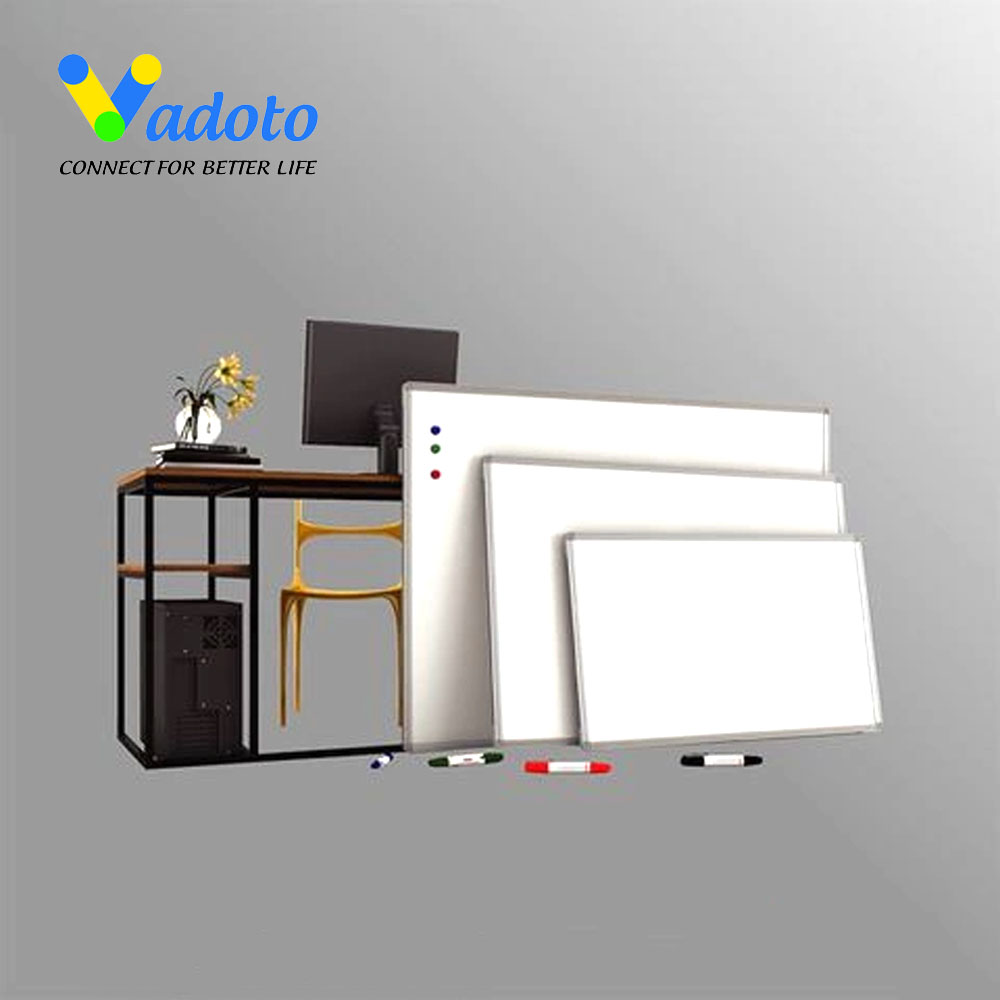 Bảng Trắng Ceramic Chống Rung, Chống Xước Cao Cấp Vadoto ( VDT120-VSC2)