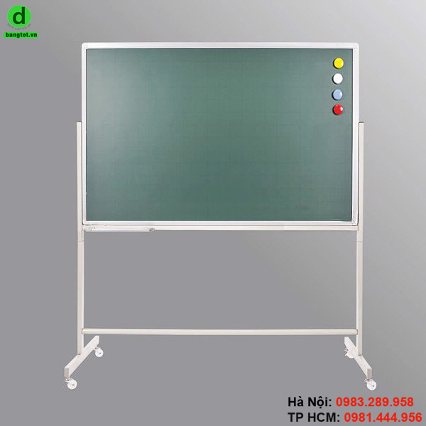 Bảng viết phấn có chân Hàn Quốc cao cấp Gold