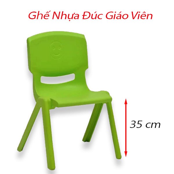 Ghế Nhựa Đúc Giáo Viên Mầm Non