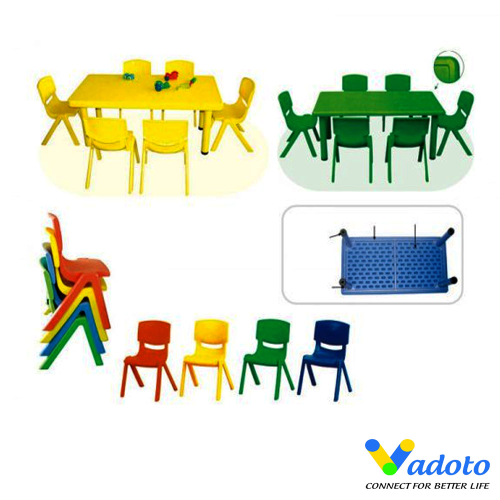 Bàn ghế nhựa đúc cao cấp - Bàn ghế mầm non, trung tâm ngoại ngữ.