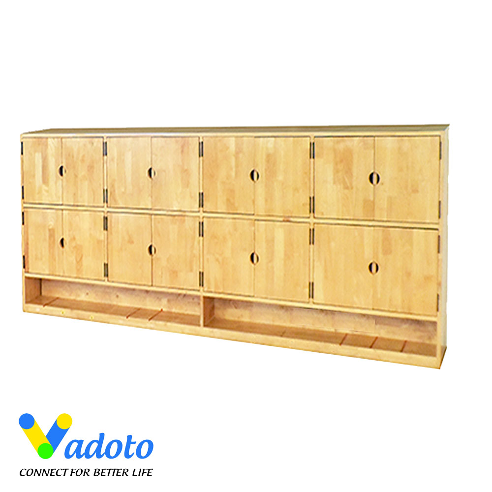 Tủ gỗ balo, giày dép TBL04  - Tủ đựng đồ trường học