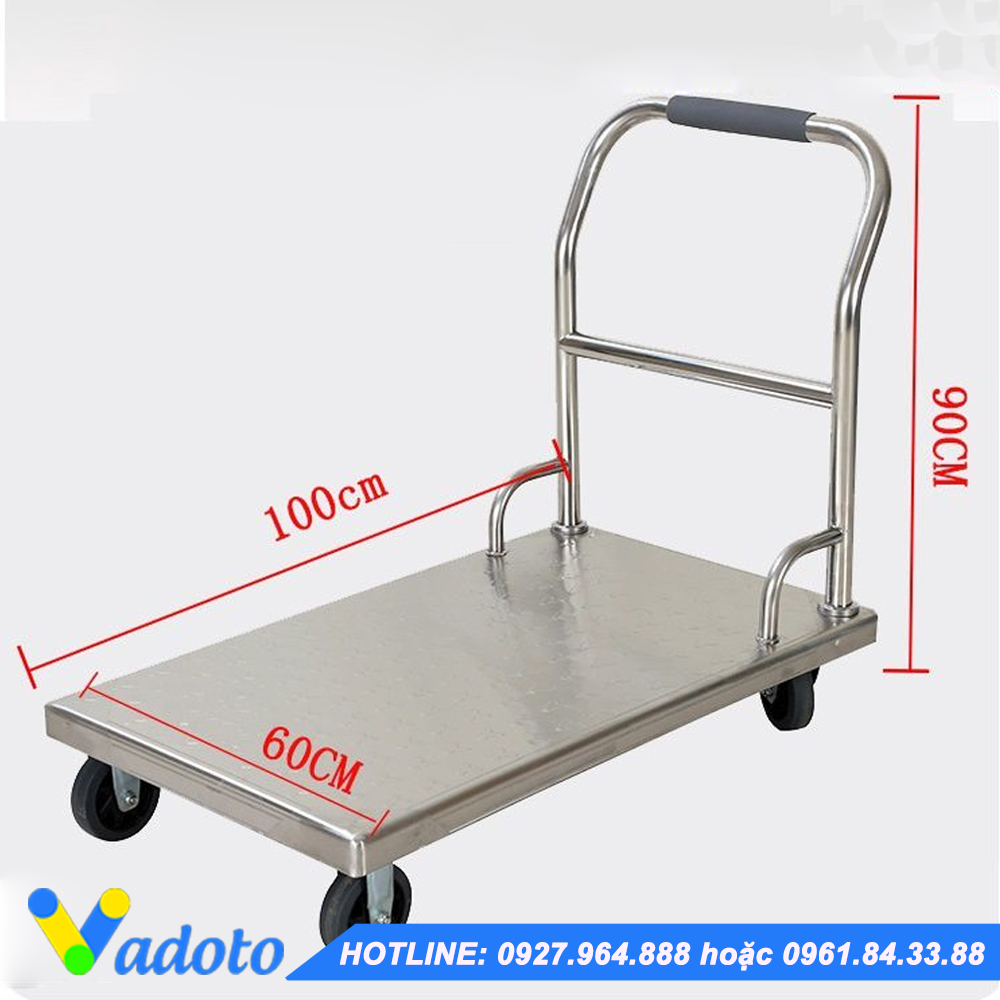 Xe đẩy 1 tầng chở đồ nặng