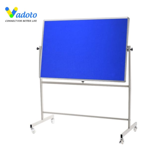 Bảng Di Động Chân Đẩy 2 Mặt: 1 Mặt Từ Trắng + 1 Mặt Ghim Nỉ ( VDT418-N4)