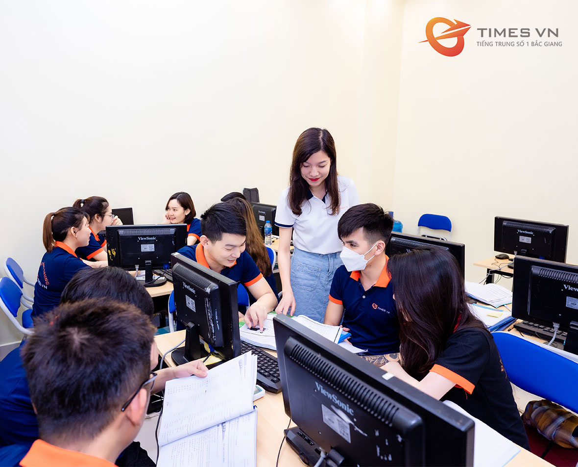 Trung tâm tiếng Trung TIMES VN chất lượng số 1 tại Bắc Giang