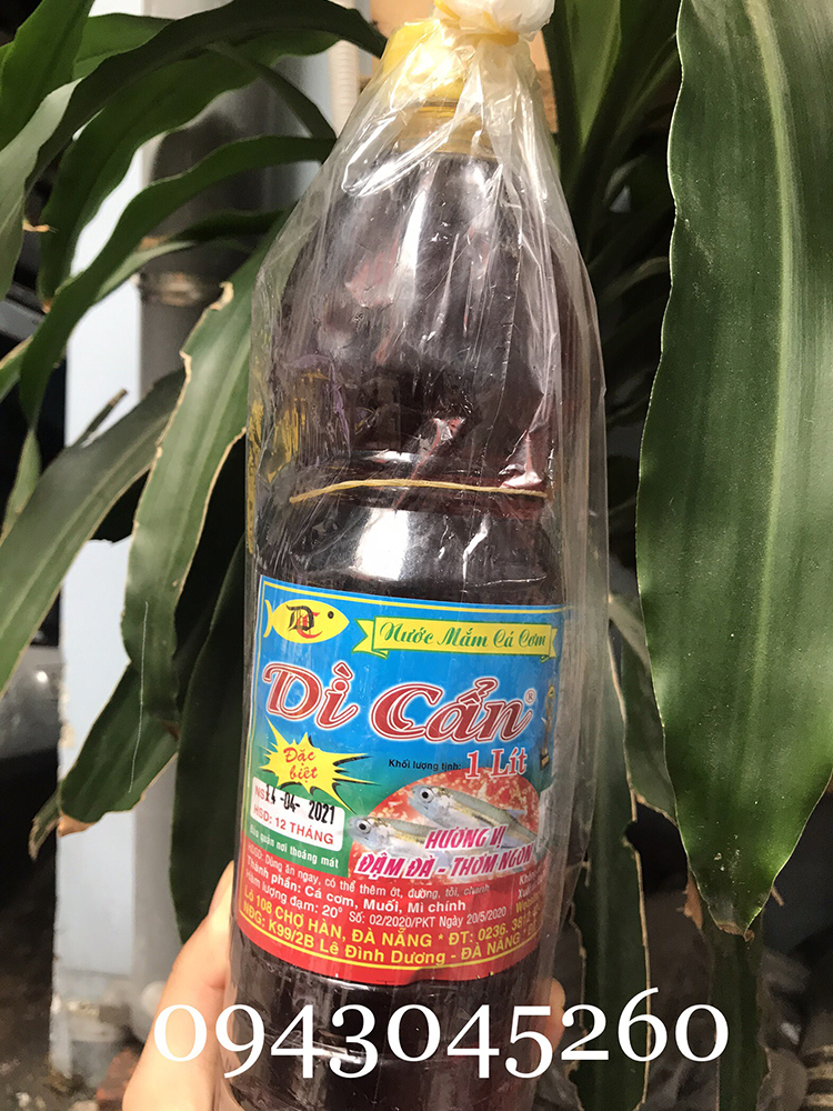 Nước Mắm Nhỉ DÌ Cẩn