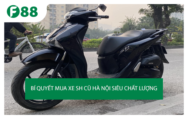 Bí quyết mua xe Sh cũ Hà Nội siêu chất lượng tại Hà Nội