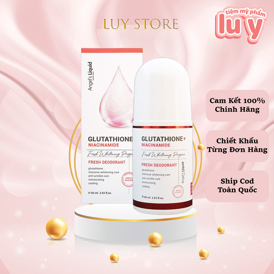 angel's liquid glutathione ln nch + Niacinamide Arbutin Cooling Fres Lam Tho Cosmetics Ln Nch Angel's Liquid Glutathione