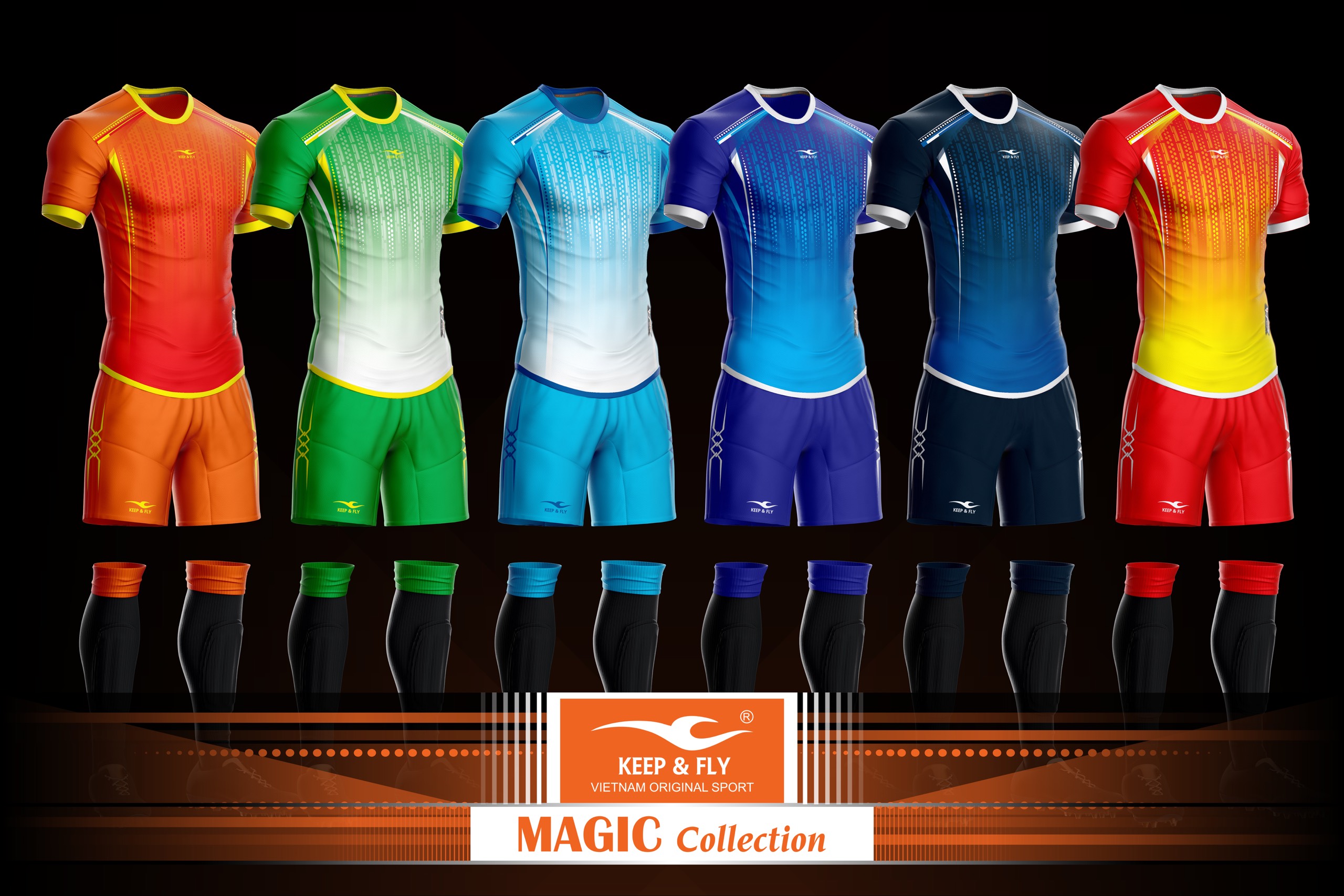 quần áo bóng đá dòng magic tại cửa hàng RichySport
