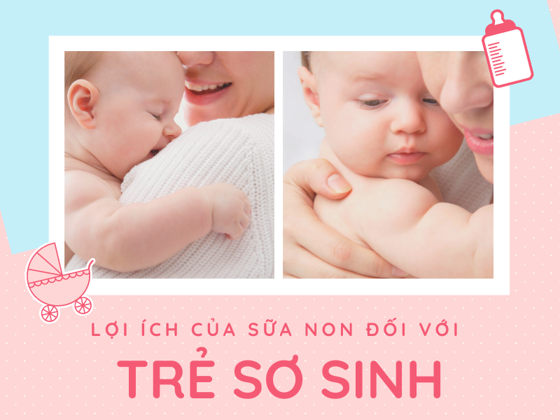Lợi ích của sữa non đối với trẻ sơ sinh