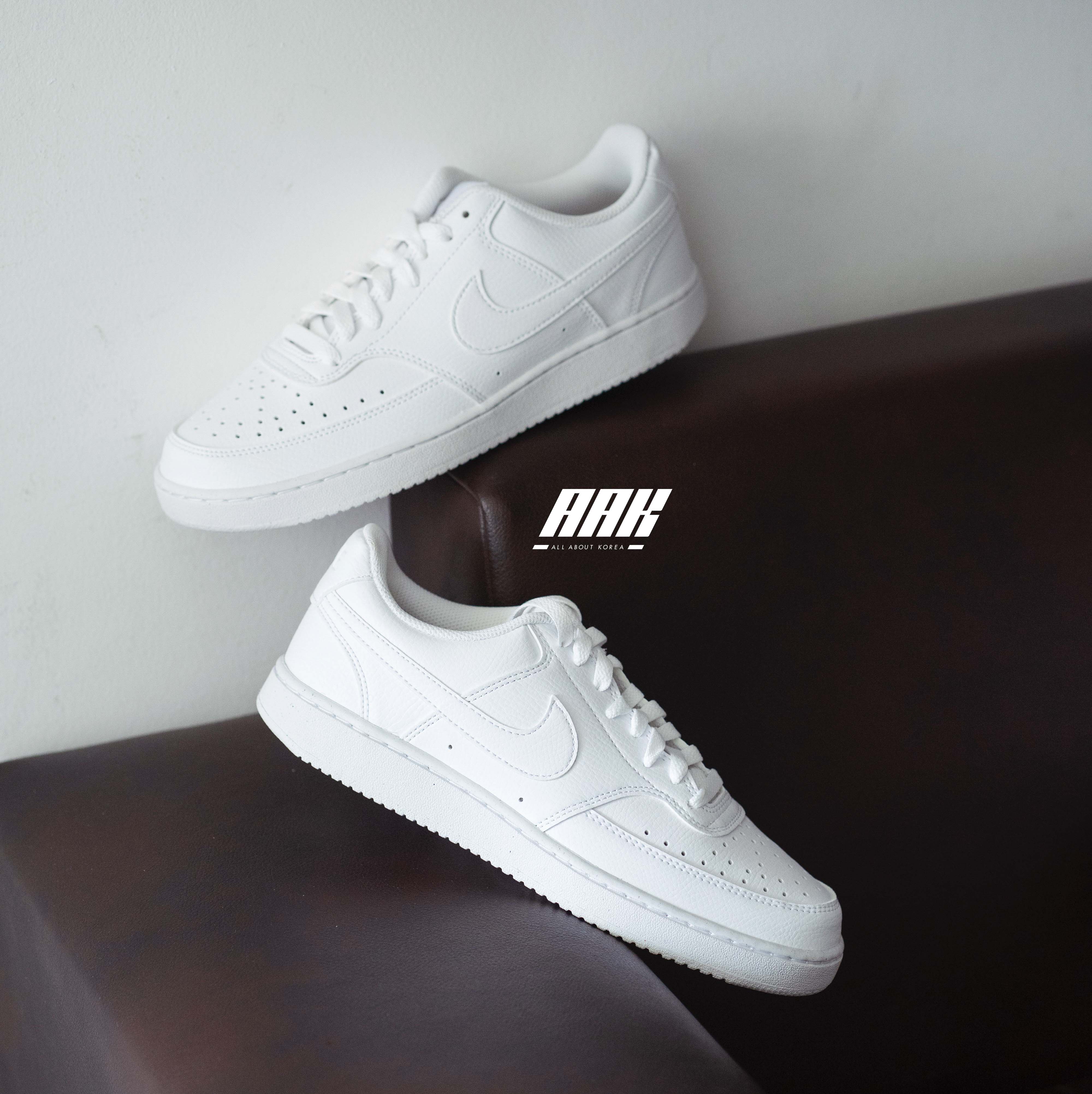 NIKE COURT VISION 'ALL WHITE'