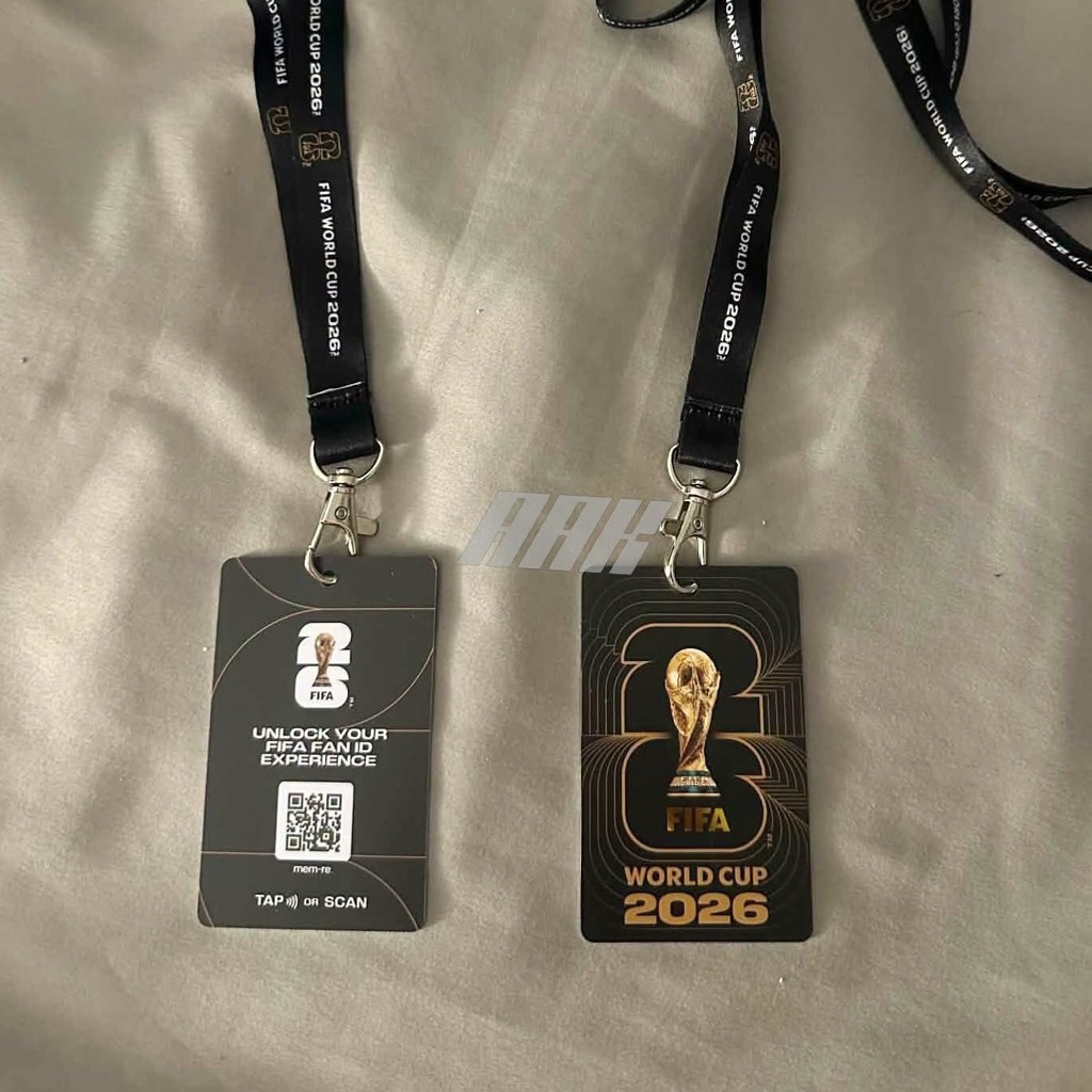 FIFA Official World Cup 2026 Fan ID Pass Card