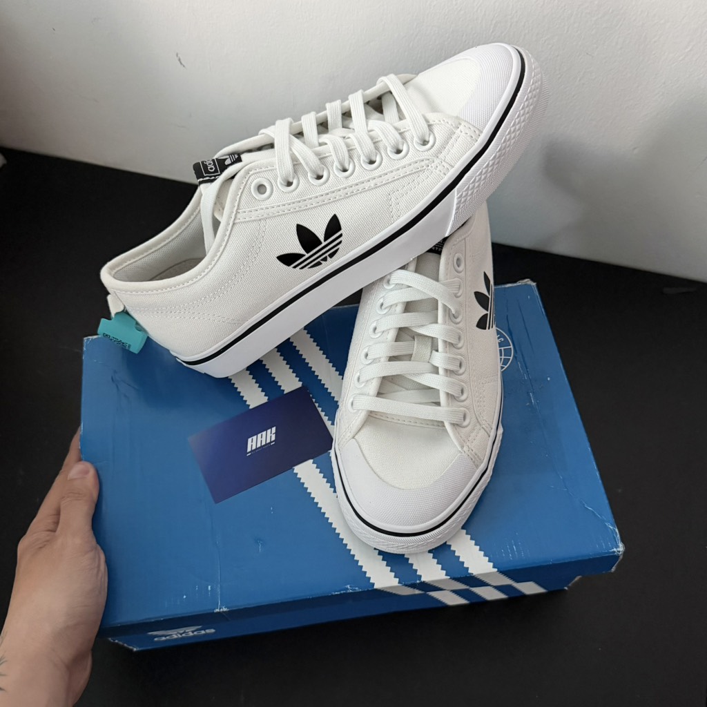 Adidas Nizza Trefoil "Cloud White" (HQ6940)