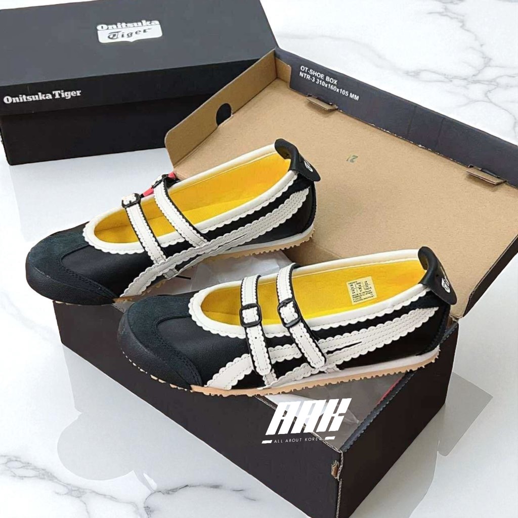 Onitsuka Tiger Mexico 66 TGRS "Black Cream" ( 1182A678-001)