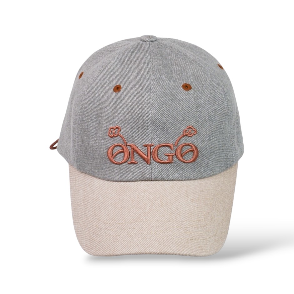 ONGO TWO TONE LOGO CAP_COTTON ( Sand )