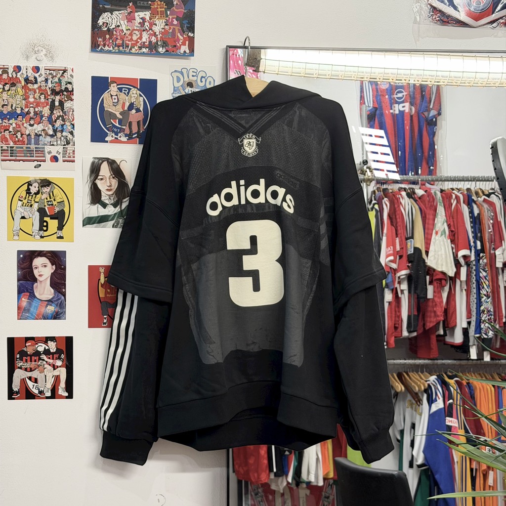 Adidas Originals FW25 Team Two-Piece Sports Hoodie Long Sleeve (KC2607)