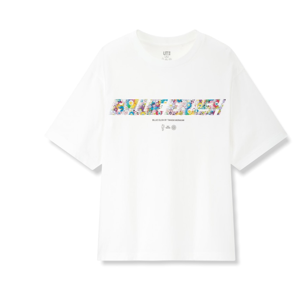 BILLIE EILISH X TAKASHI MURAKAMI T-SHIRT WHITE - 241 424812