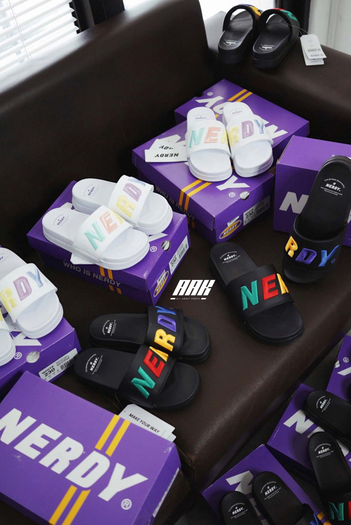 Nerdy Rainbow Slides - PNES22AE180