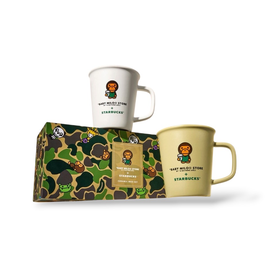 Baby Milo + Starbuck Ceramic Mug set