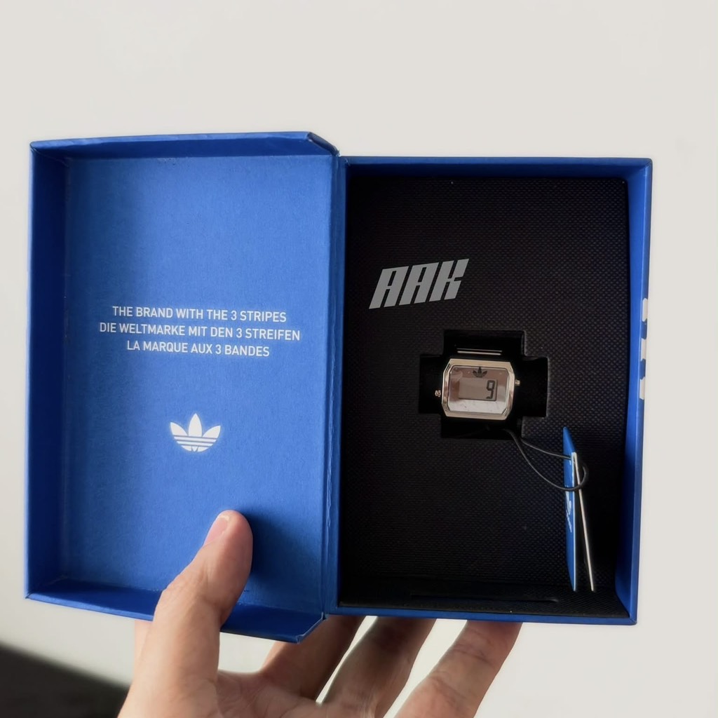Adidas Quartz Dial Ring Watch (AOST260372I) "Silver"
