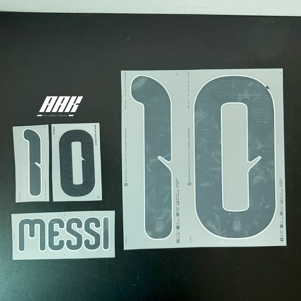 MESSI NAME SET