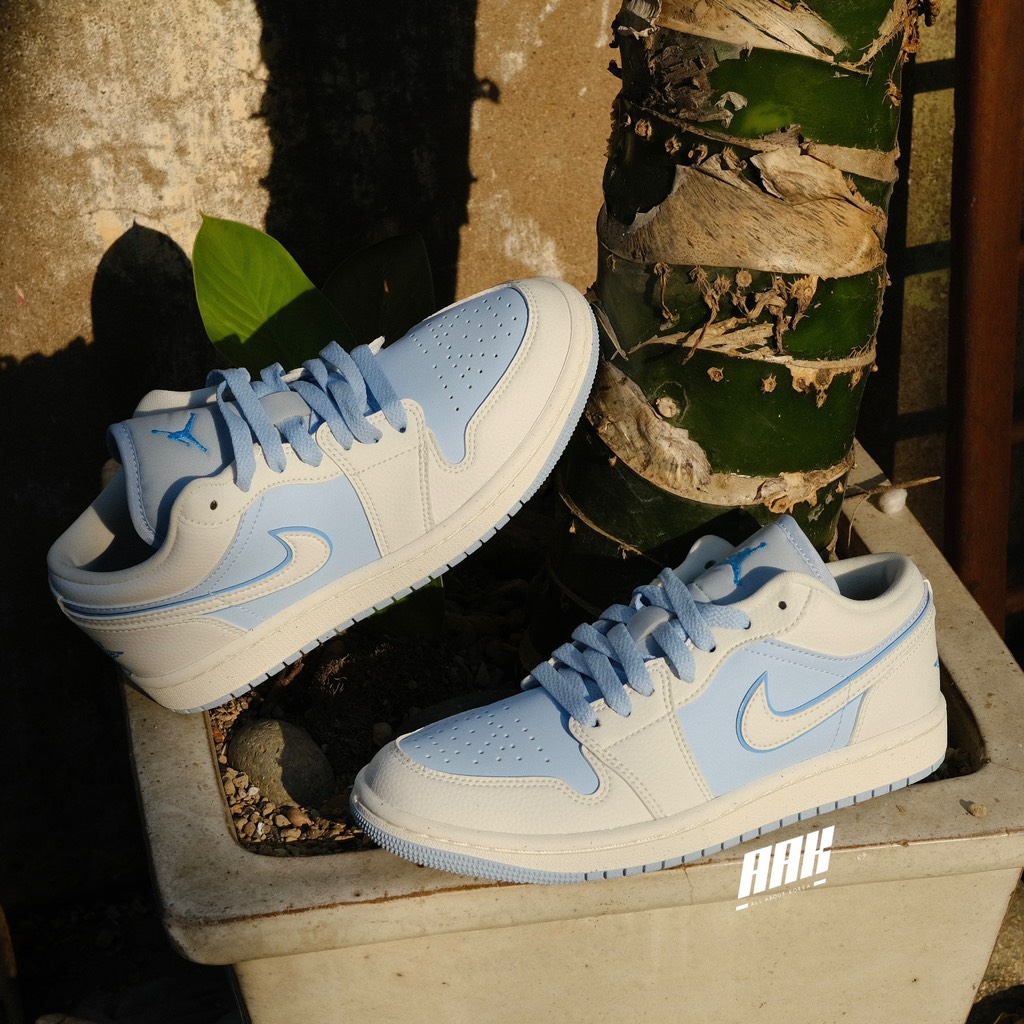 AIR JORDAN 1 LOW ' REVERSE ICE BLUE ' ( DV1299 104)