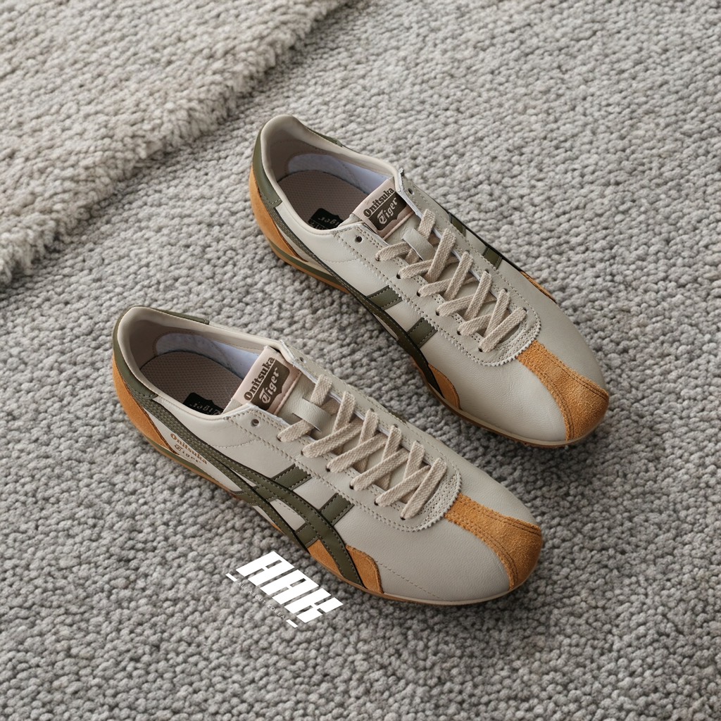 ONITSUKA TIGER RUNSPARK "OLIVE GREEN MUSTARD YELLOW '(1183B480-200)