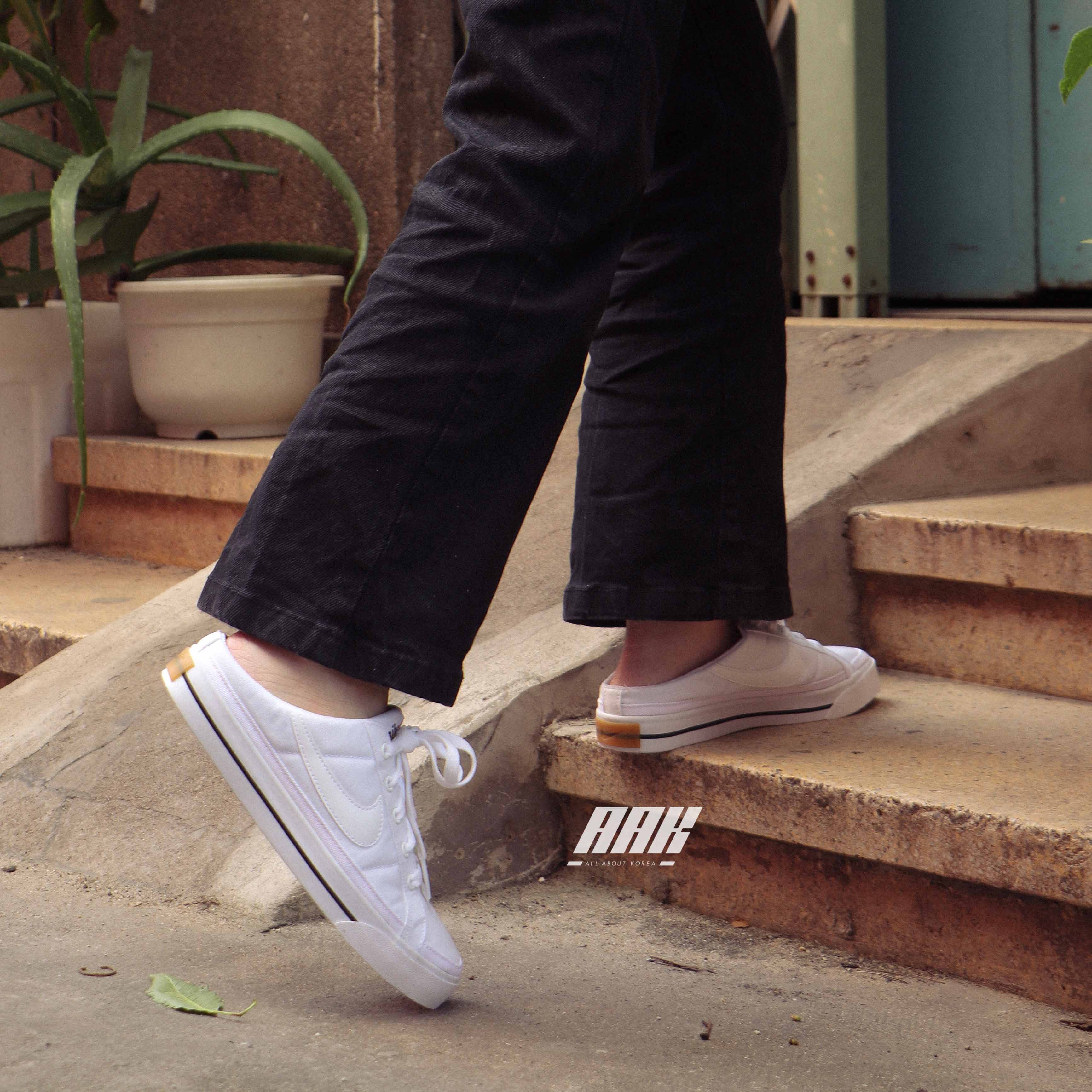 NIKE COURT LEGACY MULE WHITE - DB3970 100 | ALL ABOUT KOREA