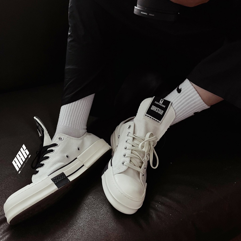 RICK OWEN x DRKSHDW DRKSTAR CONVERSE CHUCK 70 LOW ( A00134C)