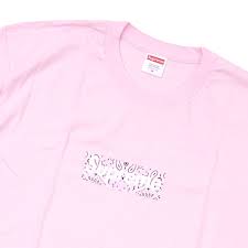 SUPREME FW19 BANDANA BOX LOGO T-SHIRT PINK