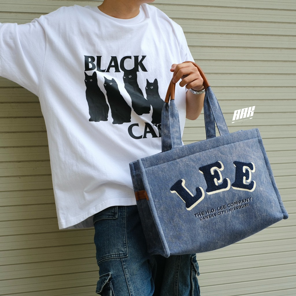 LEE LOGO TOTE BAG (LE230005M-602)