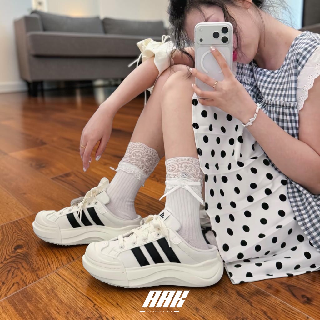 Adidas Maxxcourt Mule/White (LA4473)