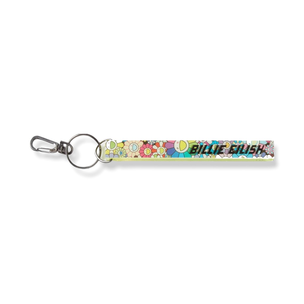 BILLIE EILISH TAKASHI MURAKAMI UNIQLO KEYCHAIN