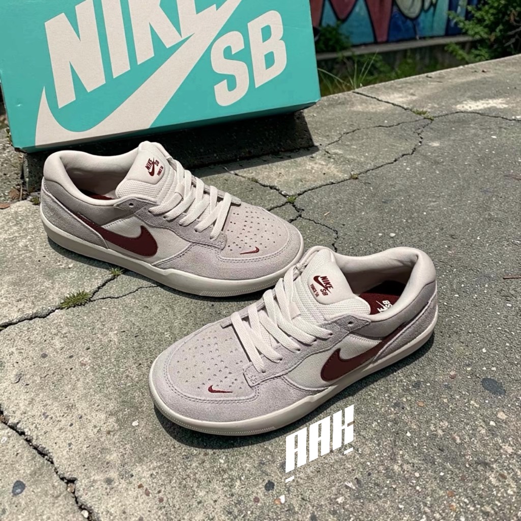 Nike SB Force 58 ‘Light Smoke Burgundy’ (FQ7637-001)