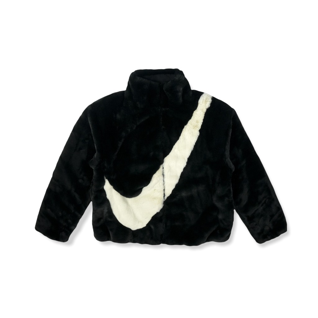 NIKE FAUX FUR JACKET CU6559-010