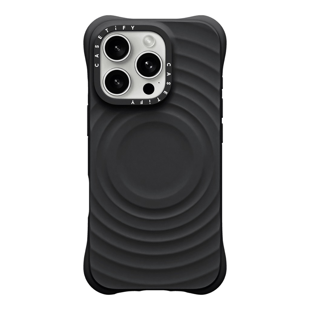 "Ripple Case - Black Essentials by CASETiFY™"