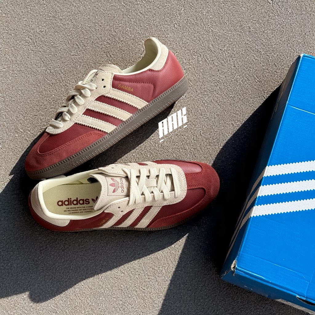 ADIDAS SAMBA OG (JI3216) PRELOVED RUBY CREAM