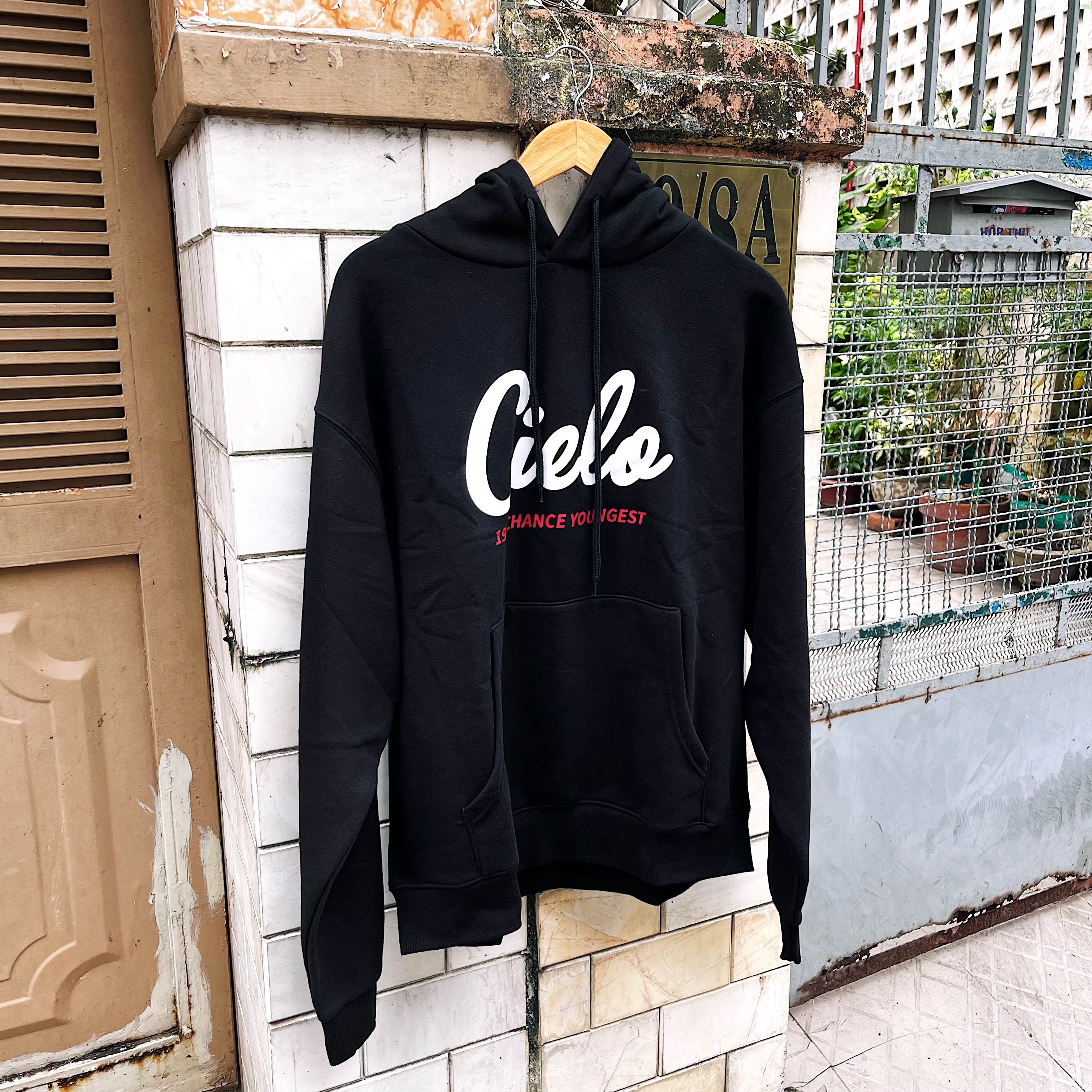 ACOVER CURSE CIELO HOODIE - BLACK