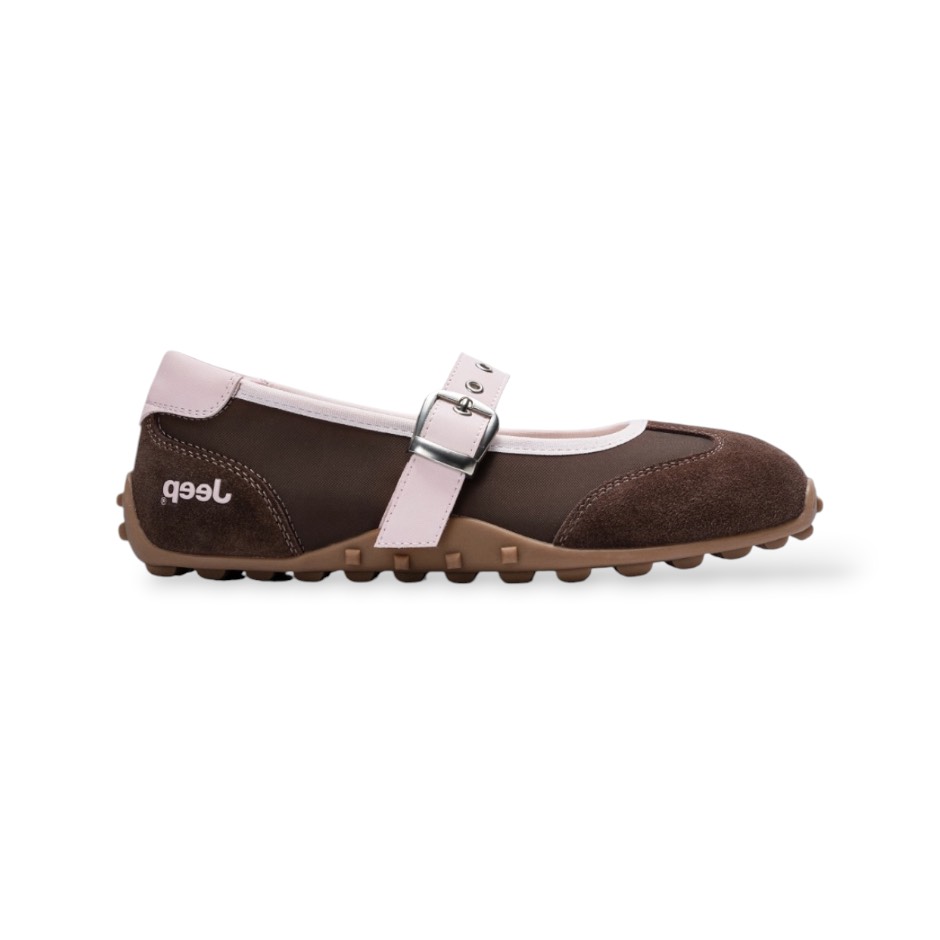 Jeep Mary Jane Vintage Suede ''Brown'' (P661W13404)