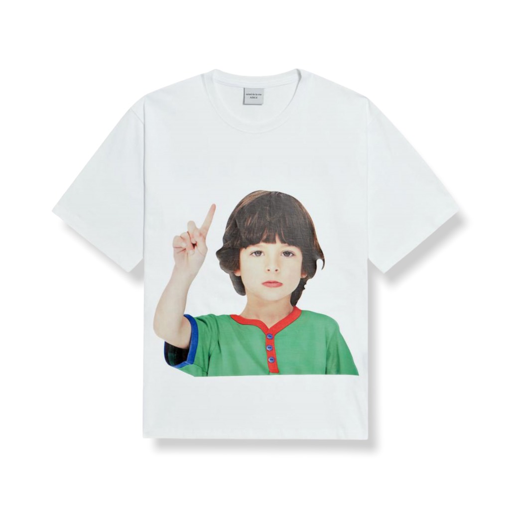 ADLV BABY FACE T-SHIRT WHITE ONE MORE - ADLV19FW SSWHBF OM